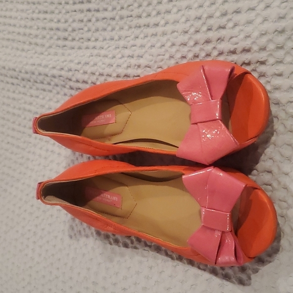 Isaac Mizrahi adorable  pink Peek a boo shoes size 7 (#6) - Picture 1 of 6